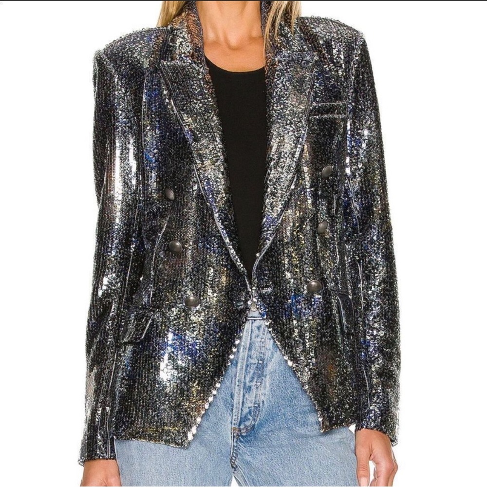 L’-agence Sequin Kenzie Blazer